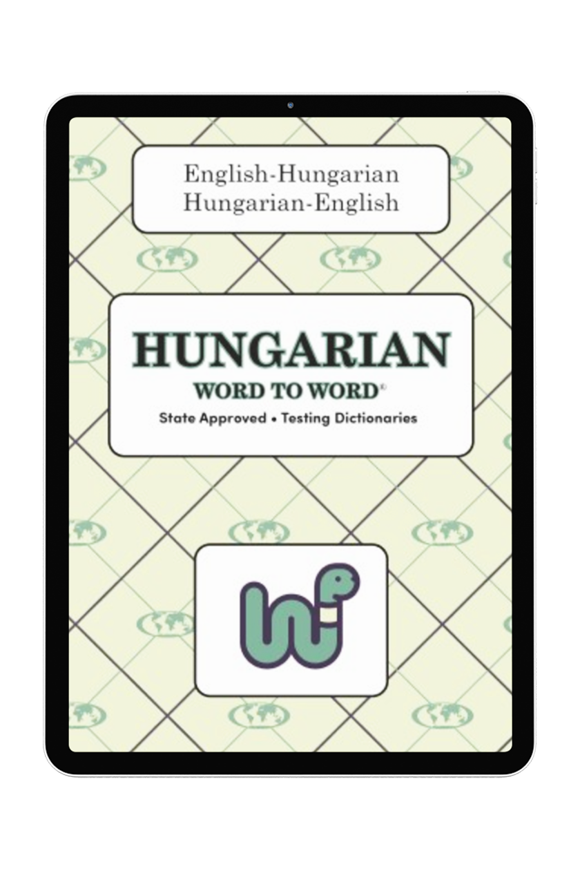 English-Hungarian Word to Word (eBook)