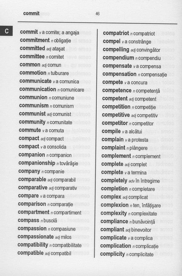 English-Romanian Word to Word® Bilingual Dictionary