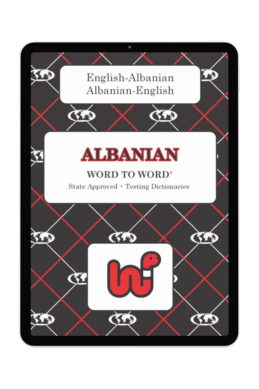 English-Albanian Word to Word® (eBook)