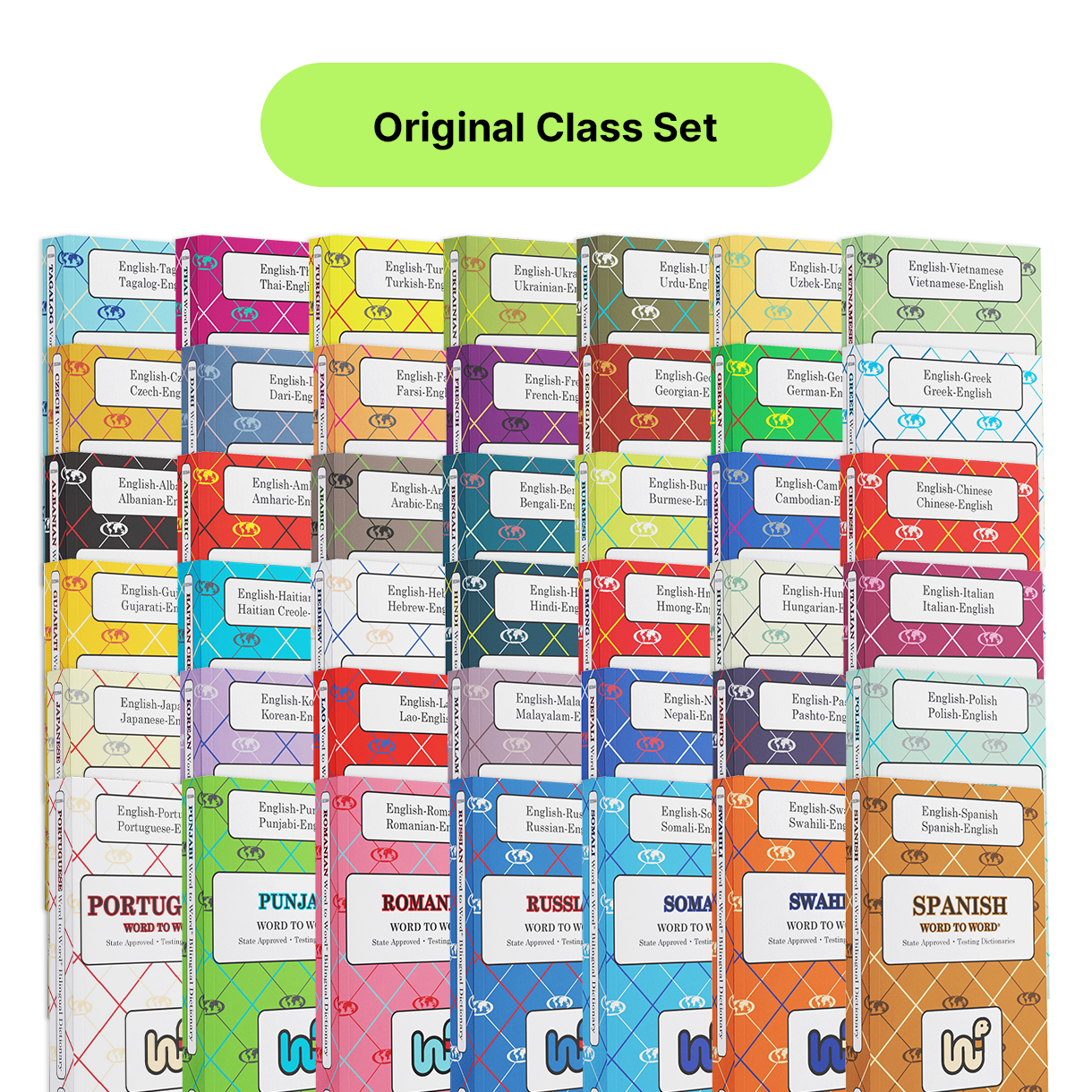 Word to Word® Series Class Set (42 Languages)