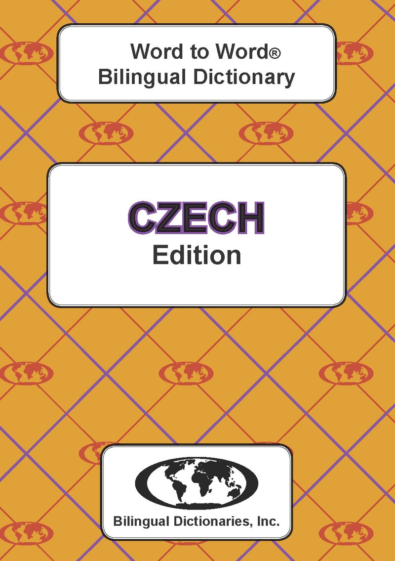 English-Czech Word to Word® Bilingual Dictionary